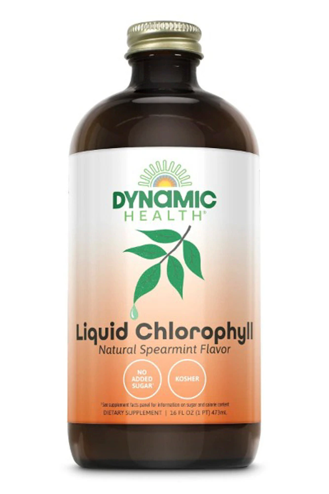 Liquid (Жидкость) Chlorophyll -- 100 mg - 16 fl oz (Жидкие унции) Dynamic Health