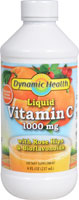 Жидкий витамин С, натуральный цитрусовый, 1000 мг, 8 жидких унций Dynamic Health