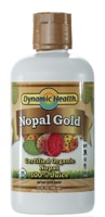 Сертифицированный Nopal Gold от Dynamic Health Organic -- 32 жидких унции Dynamic Health