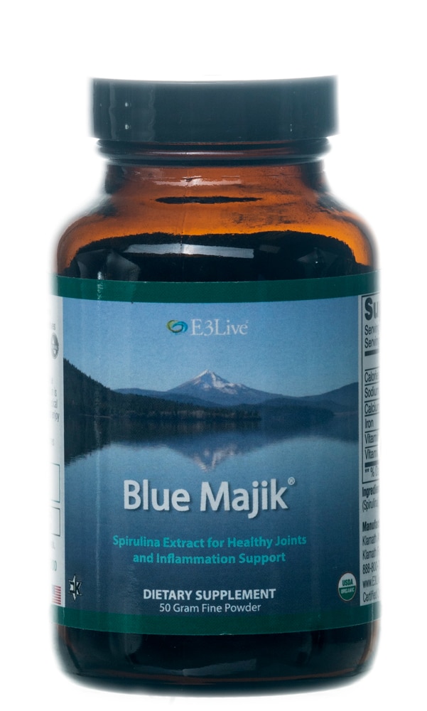 E3Live Blue Majik® -- Мелкий порошок 50 г E3Live