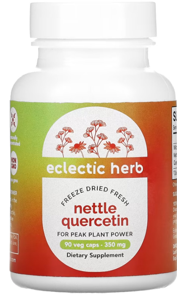 Nettle Quercetin -- 350 mg - 90 Vegetarian Capsules (Вегетарианские капсулы) Eclectic Institute