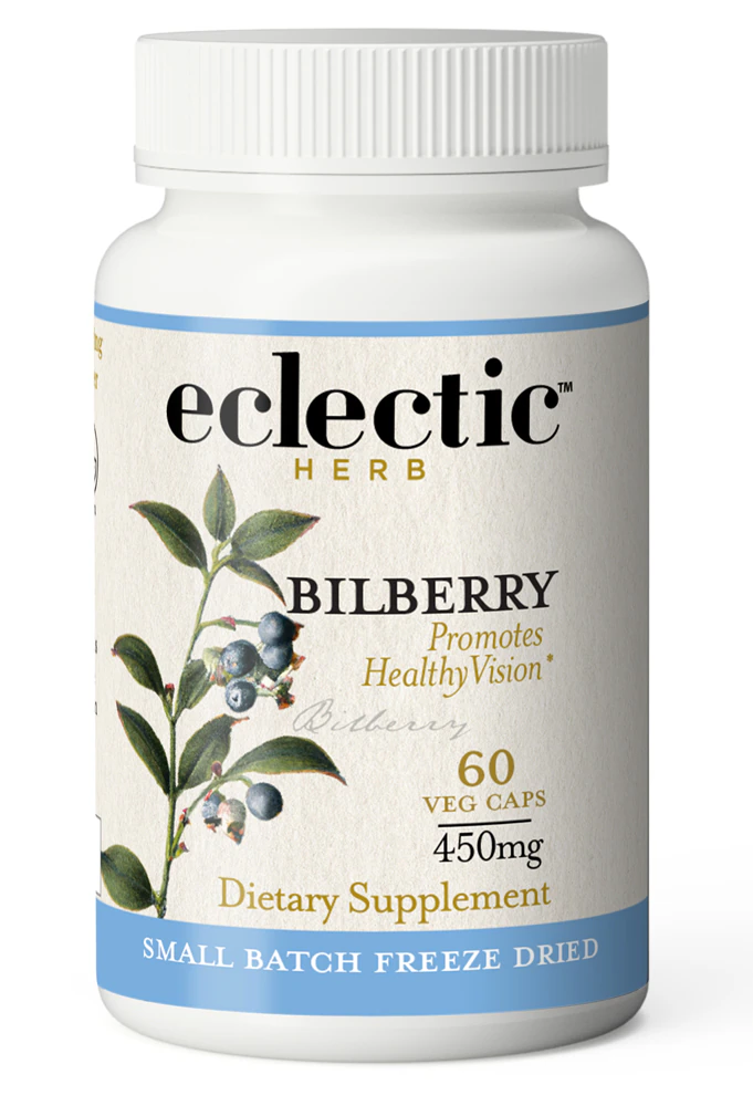 Сырая черника Eclectic Institute — 400 мг — 60 растительных капсул Eclectic Institute