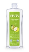 ECOS Грушевое мыло для посуды -- 25 жидких унций ECOS