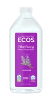 ECOS Мыло для рук Сменный блок с лавандой -- 32 жидких унции ECOS