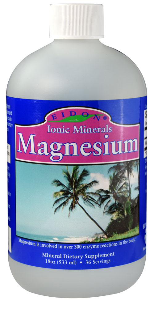 Magnesium -- 18 fl oz (Жидкие унции) Eidon Ionic Minerals