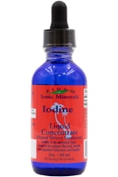 Iodine Liquid (Жидкость) Concentrate -- 2 fl oz (Жидкие унции) Eidon Ionic Minerals