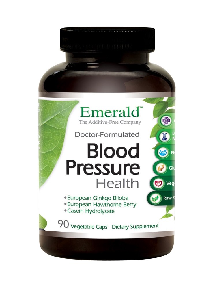 Emerald Labs Здоровье кровяного давления — 90 растительных капсул Emerald Labs