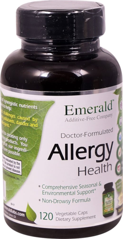 Здоровье при аллергии — 90 растительных капсул Emerald Labs