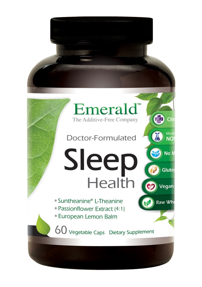 Sleep Health -- 60 Vegetable Capsules (Растительные капсулы) Emerald Labs