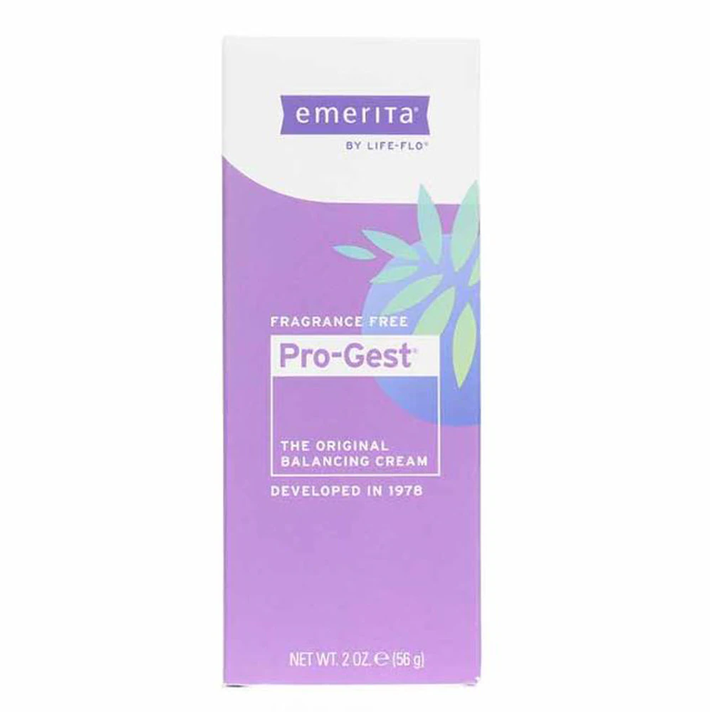 Pro-Gest® Cream (Крем) -- 2 oz (Унции) Emerita