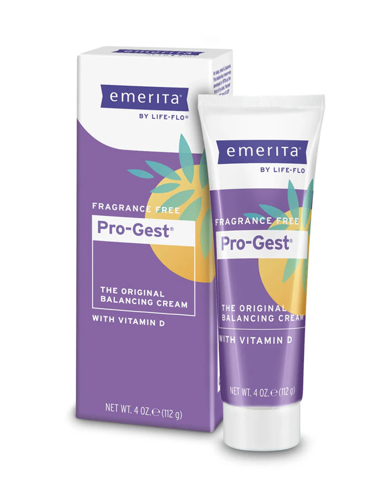 Pro-Gest Balance Cream (Крем) -Vitamin D3 -- 4 oz (Унции) Emerita