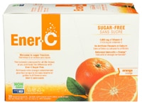 Ener-C Мультивитаминная питьевая смесь с витамином С и апельсином без сахара -- 1000 мг -- 30 пакетиков Ener-C