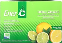 Ener-C Мультивитаминный напиток с витамином С, смесь лимона и лайма, 1000 мг, 30 пакетиков Ener-C