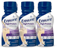 Убедитесь, что ванильный коктейль с высоким содержанием белка 8 жидких унций -- 6 бутылок Ensure