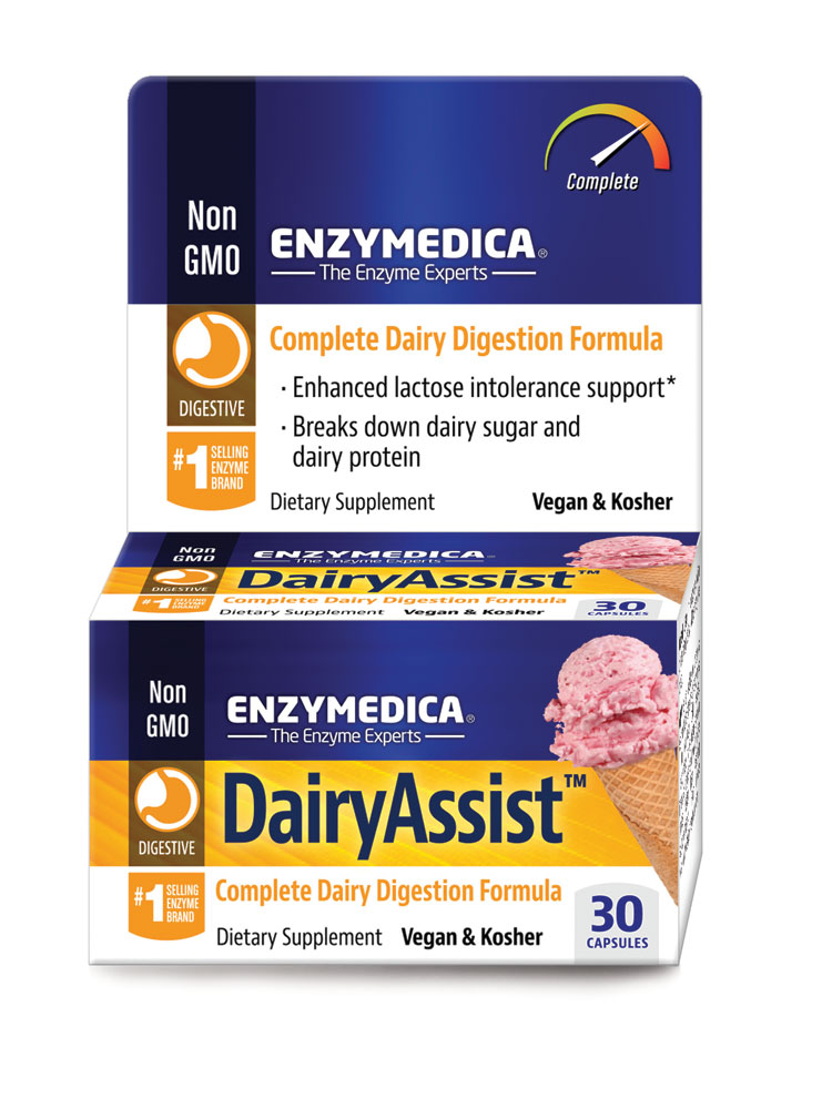 DairyAssist -- 30 Capsules (Капсулы) Enzymedica