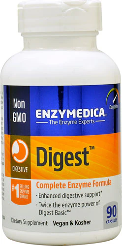 Digest™ Полная Формула Ферментов - 90 капсул - Enzymedica Enzymedica