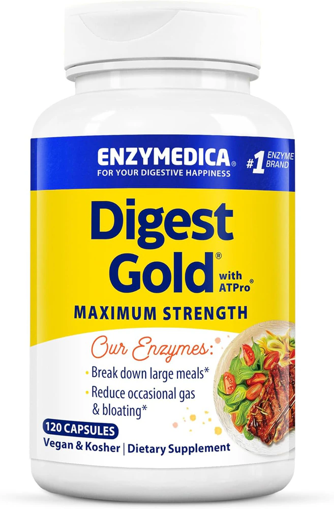 Digest Gold Maximum Strength with ATPro -- 120 Capsules (Капсулы) Enzymedica