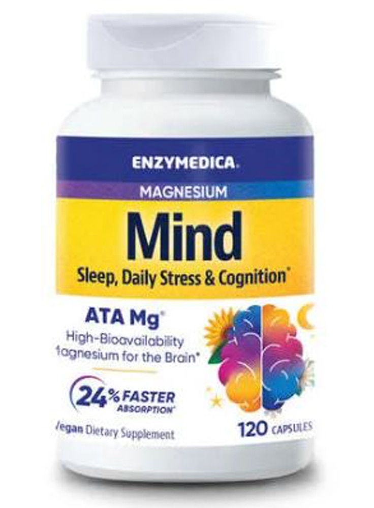 Magnesium Mind - 120 капсул - Enzymedica Enzymedica