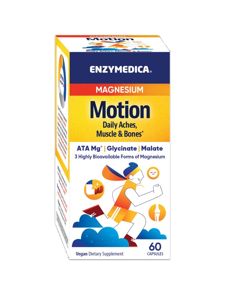 Magnesium Motion -- 60 Capsules (Капсулы) Enzymedica