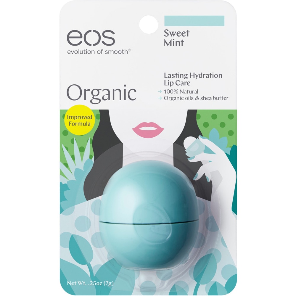 Бальзам для губ EOS Smooth Sphere Sweet Mint -- 0,25 унции Eos