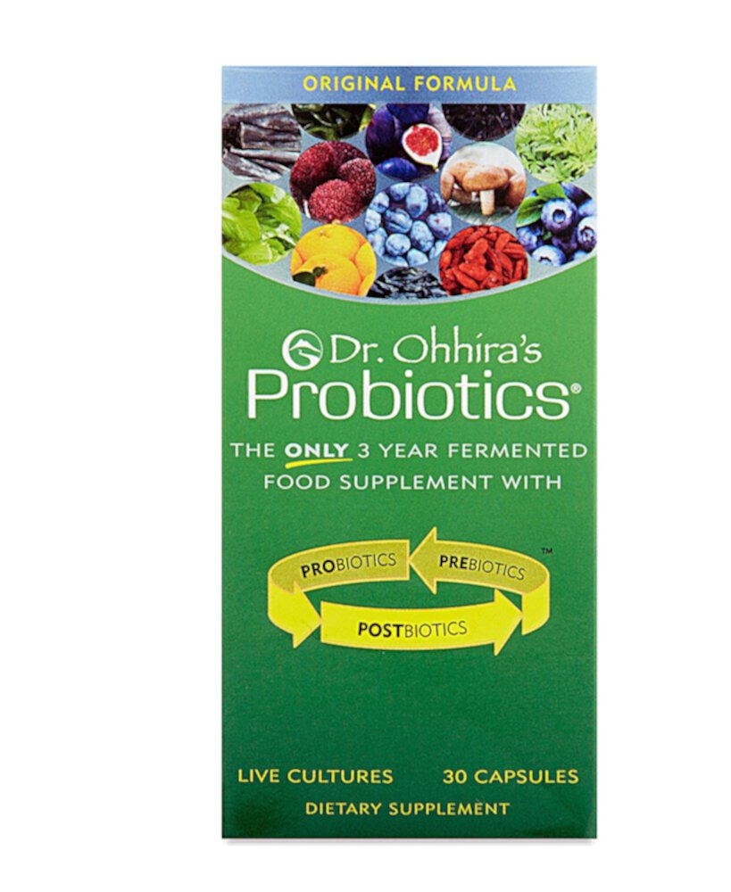 Essential Formulas Оригинальная формула Dr Ohhira's Probiotics® -- 30 капсул Essential Formulas