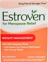 Estroven Menopause Relief Weight Management -- 30 капсул Estroven