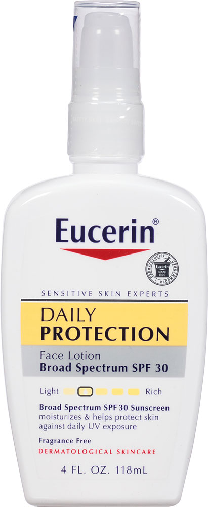 Увлажняющий лосьон для лица Eucerin Daily Protection SPF 30 -- 4 жидких унции Eucerin