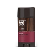 Дезодорант Every Man Jack без содержания алюминия, малиновый дуб, 2,7 унции Every Man Jack