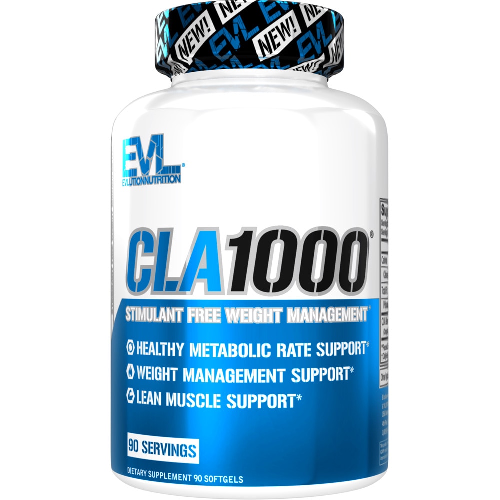 CLA1000™ -- 90 Softgels (Мягкие капсулы) EVLution Nutrition