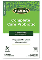 Complete Care Probiotic -- 30 Vegetarian Capsules (Вегетарианские капсулы) Flora