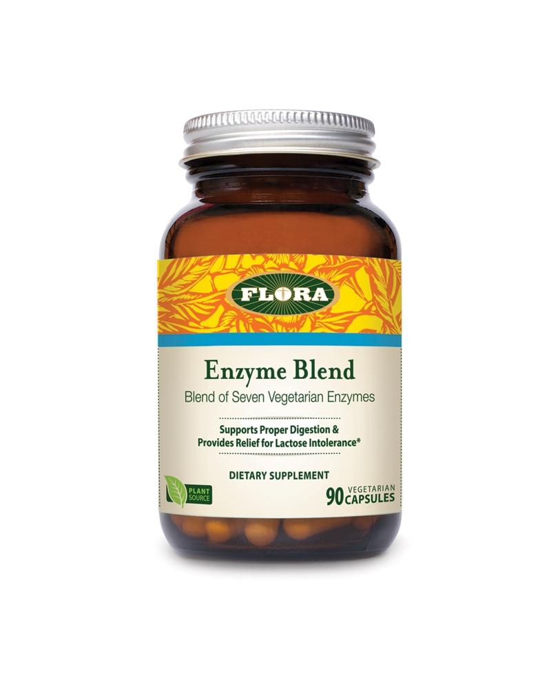 Udo's Choice® Enzyme Blend -- 90 Vegetarian Capsules (Вегетарианские капсулы) Flora