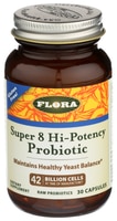 Flora Udo's Choice Super 8 Hi-Potency Probiotic - 42 миллиарда клеток - 30 капсул Flora