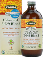 Flora Udo's Choice® Udo's Oil™ 3 6 9 Blend — 17 жидких унций Flora