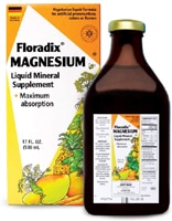 Floradix Magnesium Liquid -- 17 жидких унций Floradix