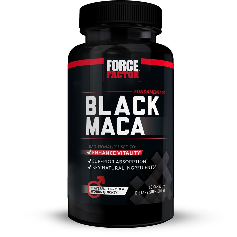 Black Maca -- 60 Capsules (Капсулы) Force Factor