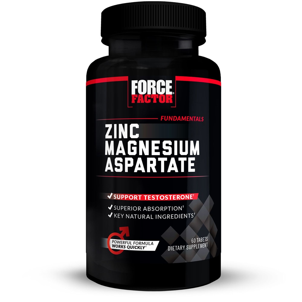 Zinc Magnesium Aspartate -- 60 Tablets (Таблетки) Force Factor