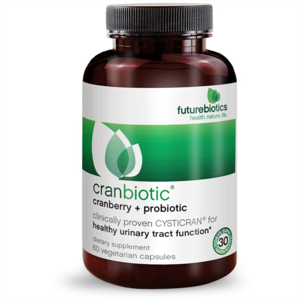 Cranbiotic™ -- 60 Vegetarian Capsules (Вегетарианские капсулы) FutureBiotics