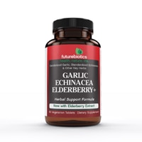 Garlic Echinacea Elderberry+ -- 60 Vegetarian Tablets (Вегетарианские таблетки) FutureBiotics