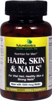 Hair Skin & Nails® for Men -- 135 Tablets (Таблетки) FutureBiotics