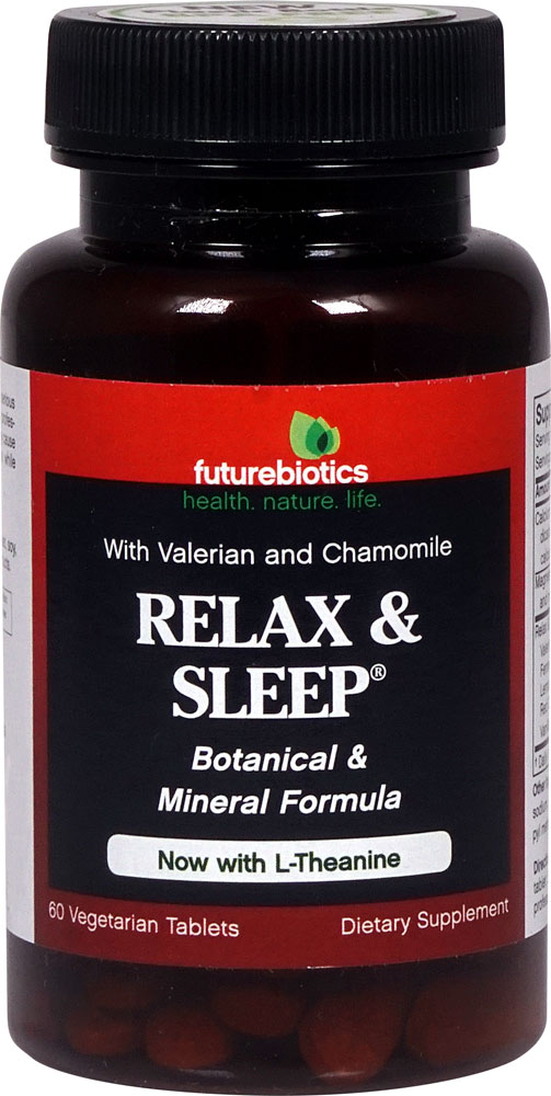 Relax and Sleep - 60 растительных таблеток - FutureBiotics FutureBiotics