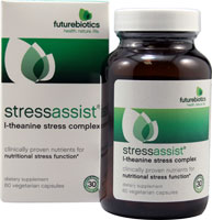 StressAssist™ -- 60 Vegetarian Capsules (Вегетарианские капсулы) FutureBiotics