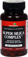 Futurebiotics Super Silica Complex™ — 20 мг — 60 вегетарианских таблеток FutureBiotics