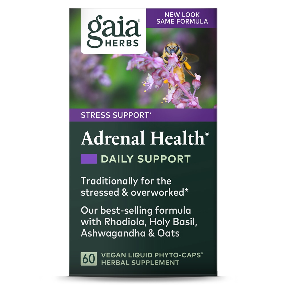 Поддержка надпочечников - Ежедневно - 60 капсул - Gaia Herbs Gaia Herbs