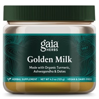 Golden Milk Powdered Turmeric Blend -- 3.7 oz (Унции) Gaia Herbs