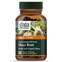 Maca Root -- 60 Vegan Capsules (Веганские капсулы) Gaia Herbs