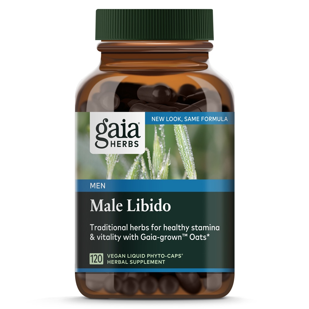 Gaia Herbs Male Libido -- 120 веганских жидких капсул Phyto-Caps® Gaia Herbs