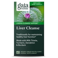 SystemSupport™ Liver Cleanse -- 60 Vegetarian Liquid (Жидкость) Phyto- Caps® Gaia Herbs