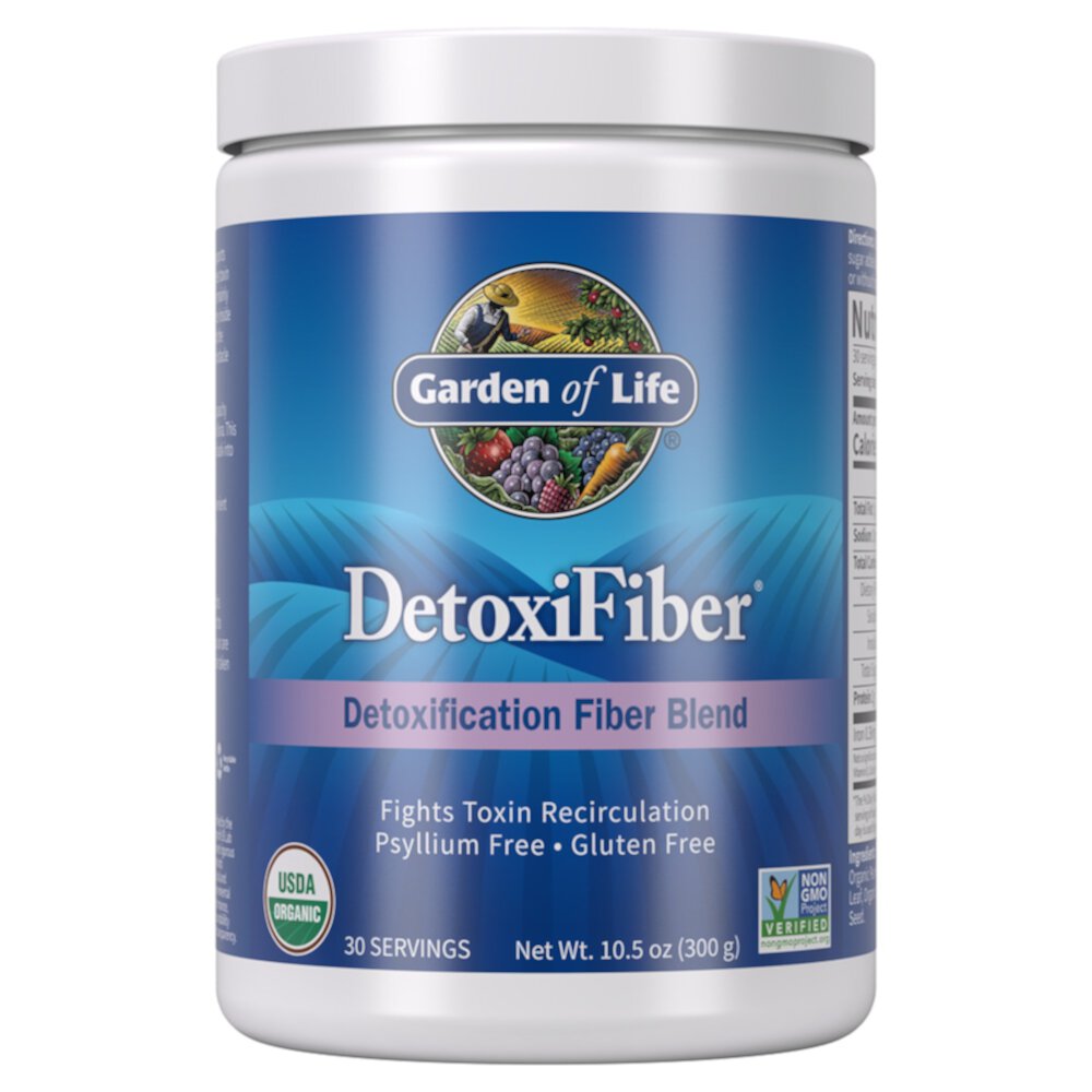 DetoxiFiber® -- 300 g Garden of Life