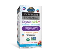 Dr. Formulated Probiotics Organic Kids Plus Berry Cherry -- 5 billion - 30 Yummy Chewables (Жевательные таблетки) Garden of Life