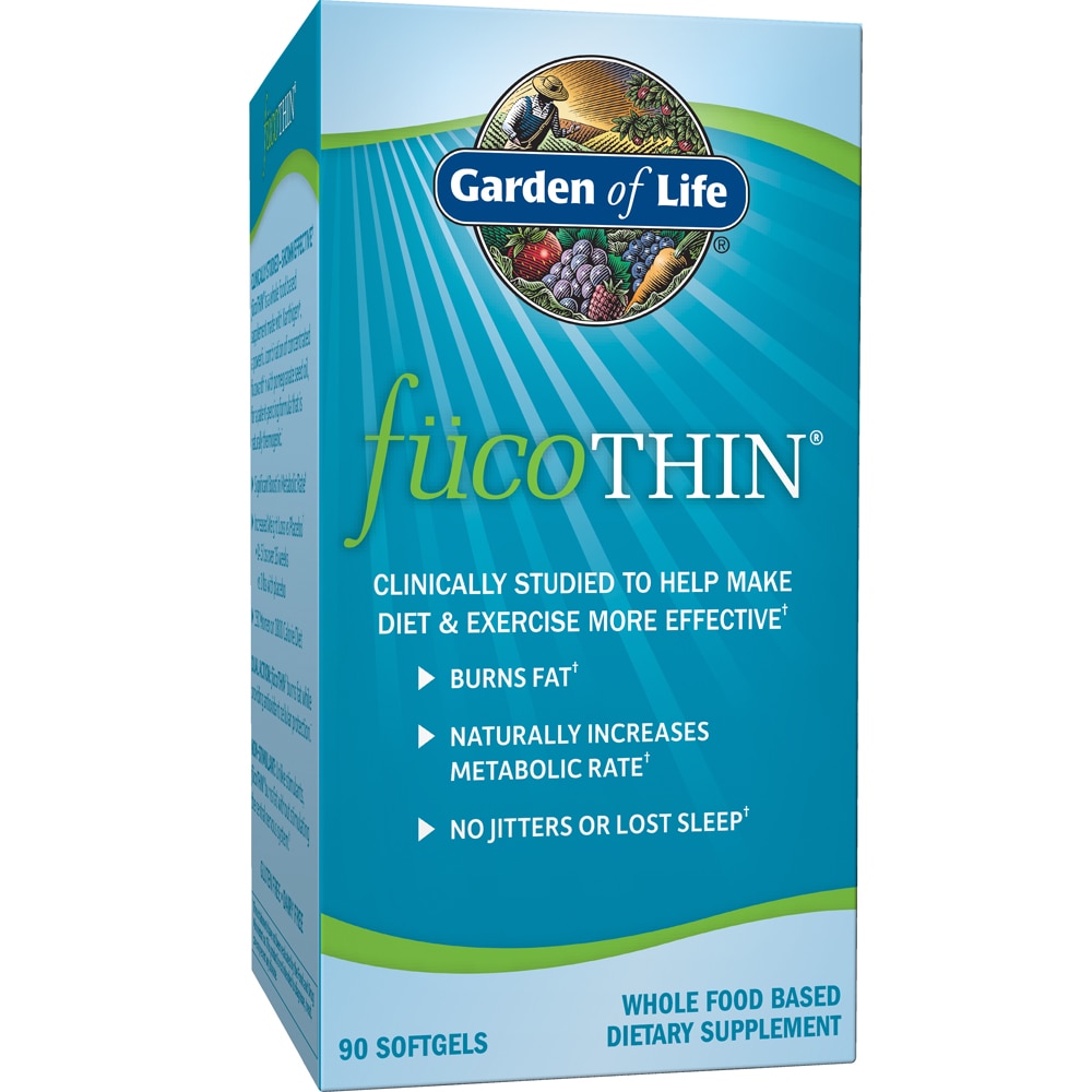 FucoTHIN -- 90 Softgels (Мягкие капсулы) Garden of Life